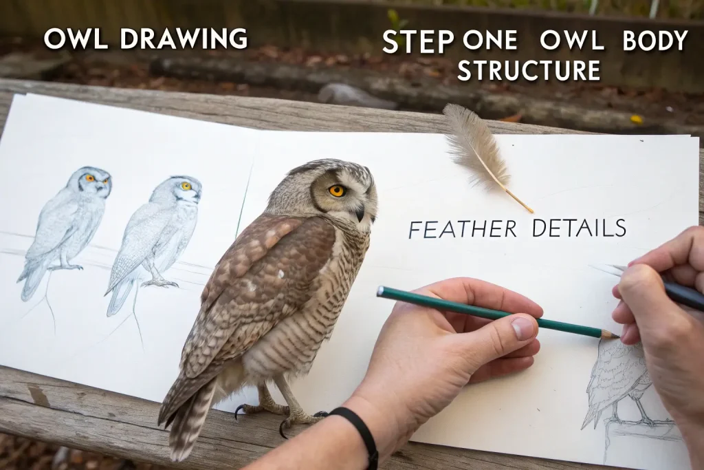 Draw the Rest of the Owl in 5 Easy Steps - Artist's Guide 2 draw the rest of the owl