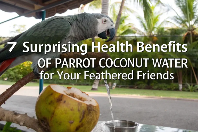 parrot coconut water