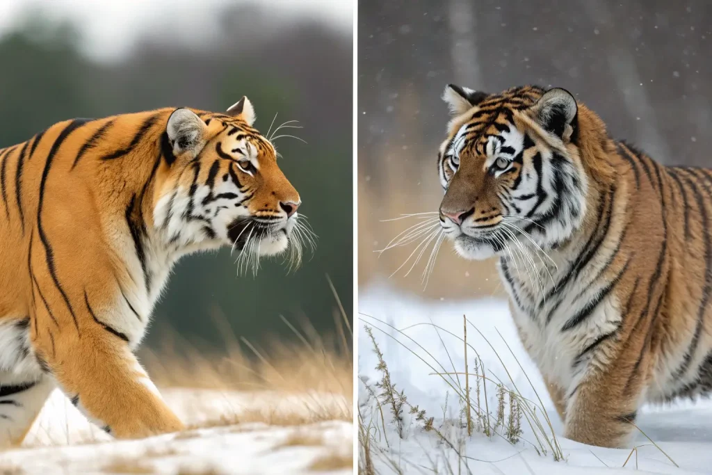 Bengal Tiger vs Siberian Tiger: 7 Key Differences Explored 2 bengal tiger vs siberian tiger