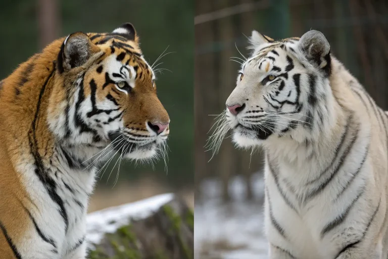 Siberian vs Bengal Tiger