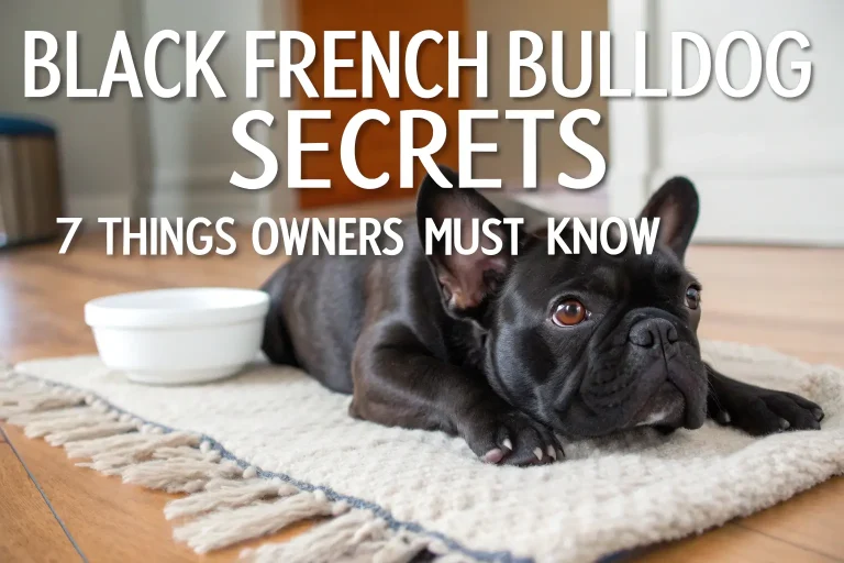 black french bulldog