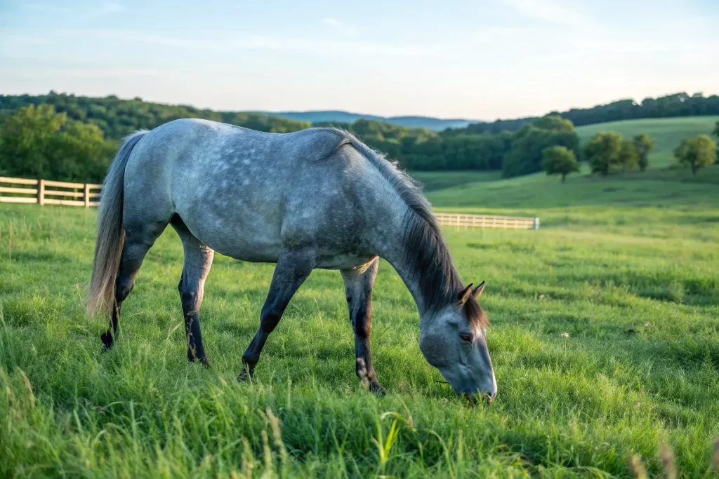 Blue Roan Horse Care: 7 Tips for a Healthy and Happy Steed 2 blue roan horse