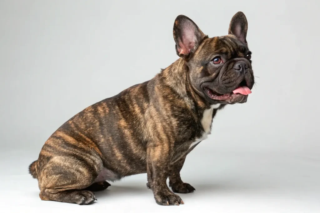 brindle french bulldog