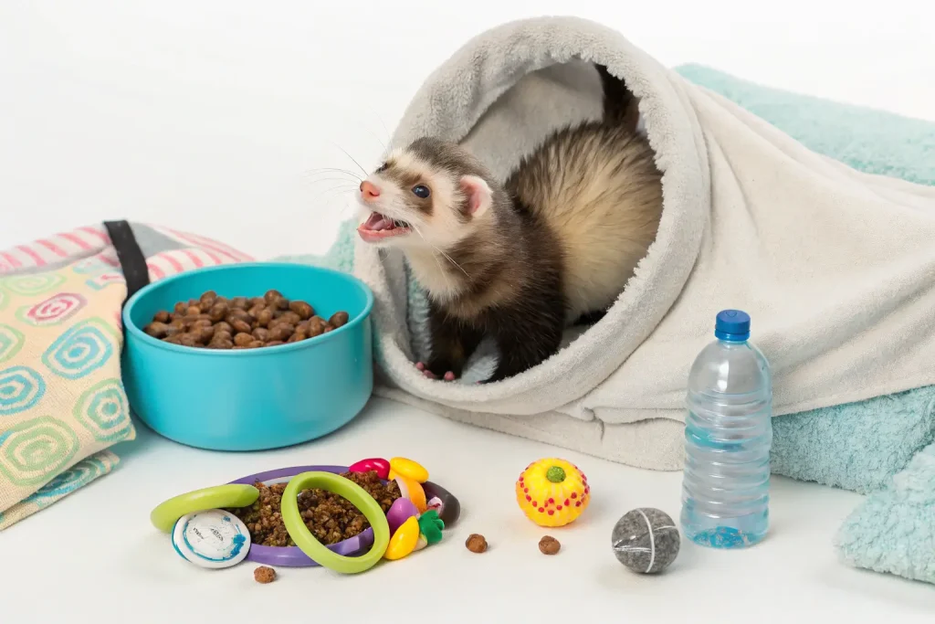 cute ferret