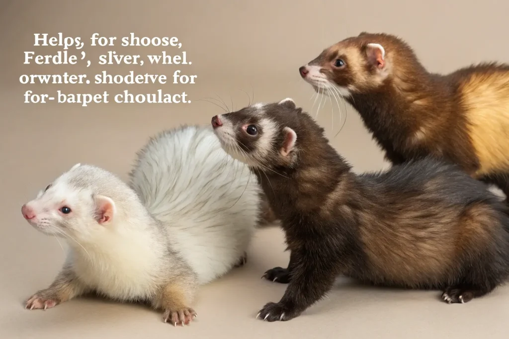 Ferret Colors: How to Choose the Best Shade for Your Fuzzy Friend 2 ferret colors