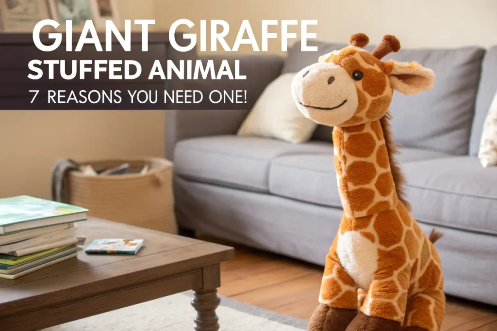 Giant Giraffe Stuffed Animal: 7 Reasons You Need One! 2 giant giraffe stuffed animal