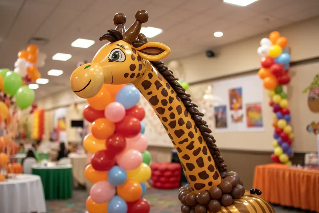 Giraffe Balloon Animal Twist: 7 Tips to Impress at Your Next Party! 2 giraffe balloon animal