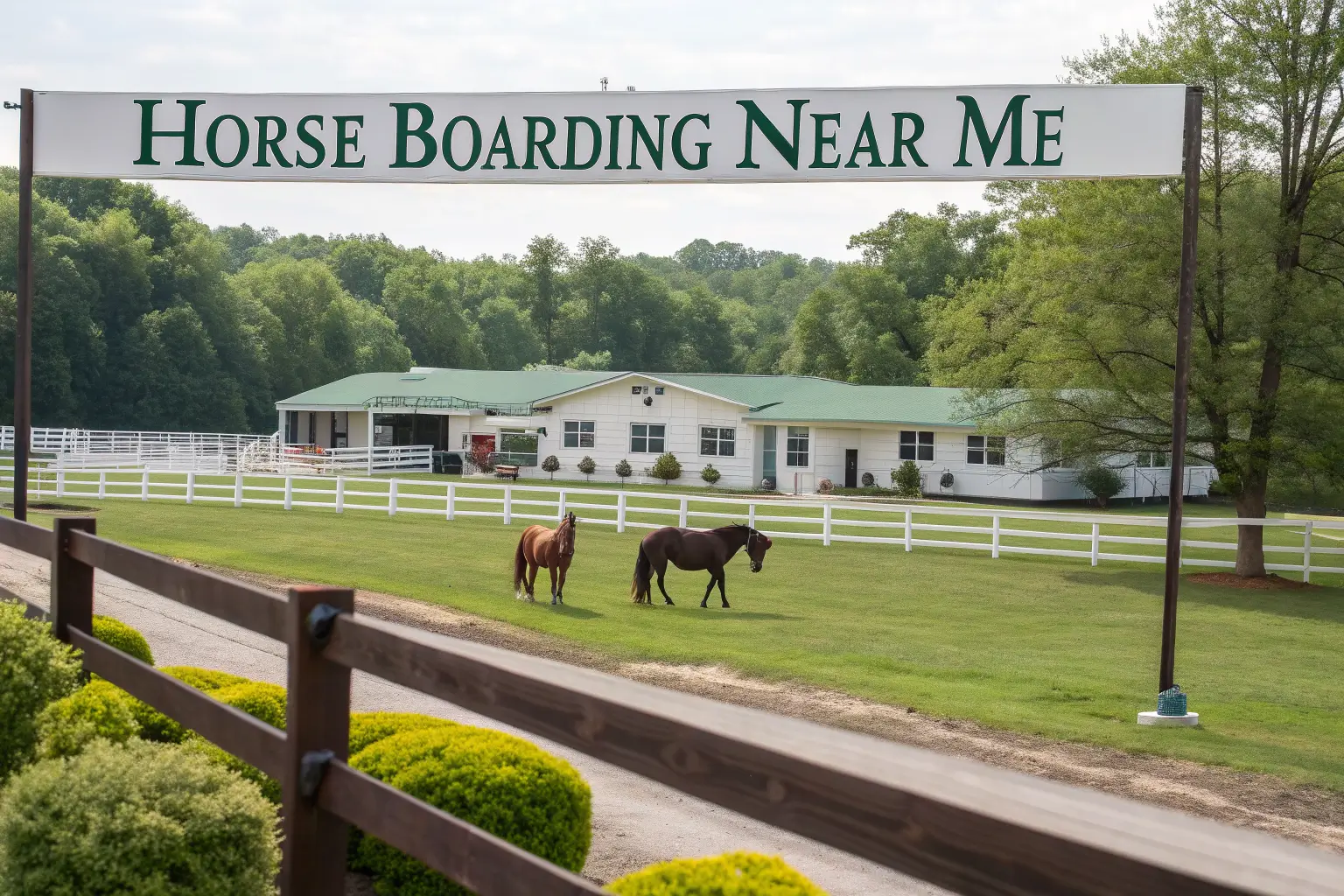 horse boarding near me
