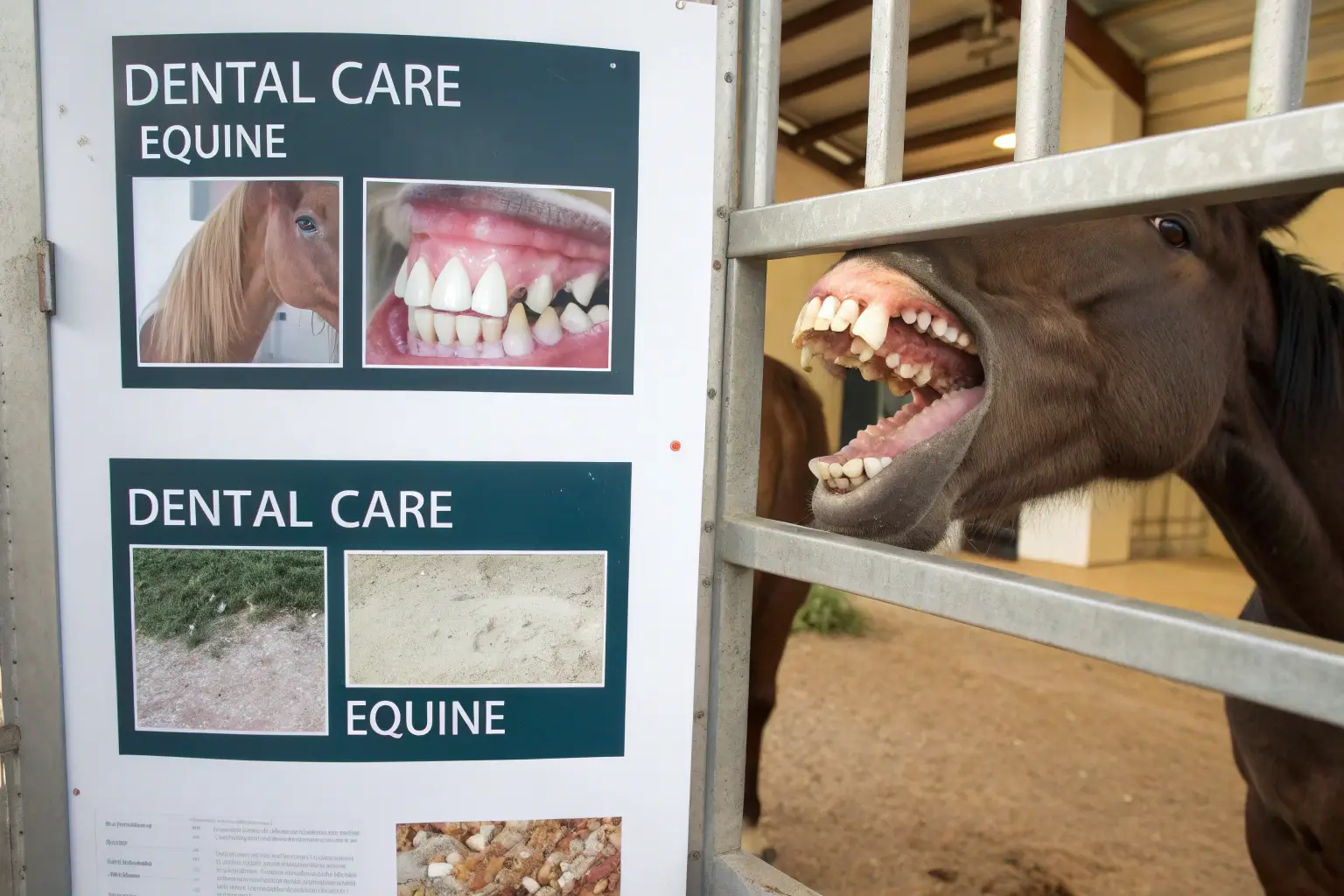 horse teeth