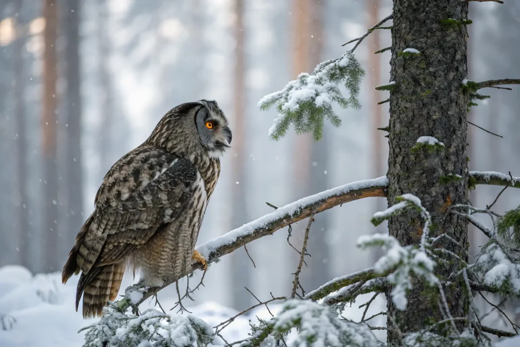 How the Majestic Owl in the Taiga Adapts to Survive 2 owl in the taiga