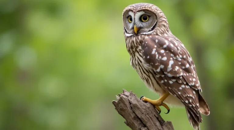 does the great grey owl harm trees