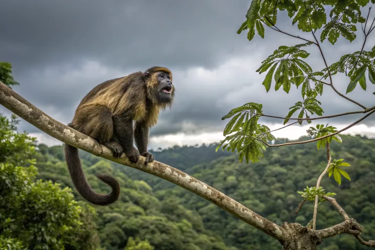 howler monkey image