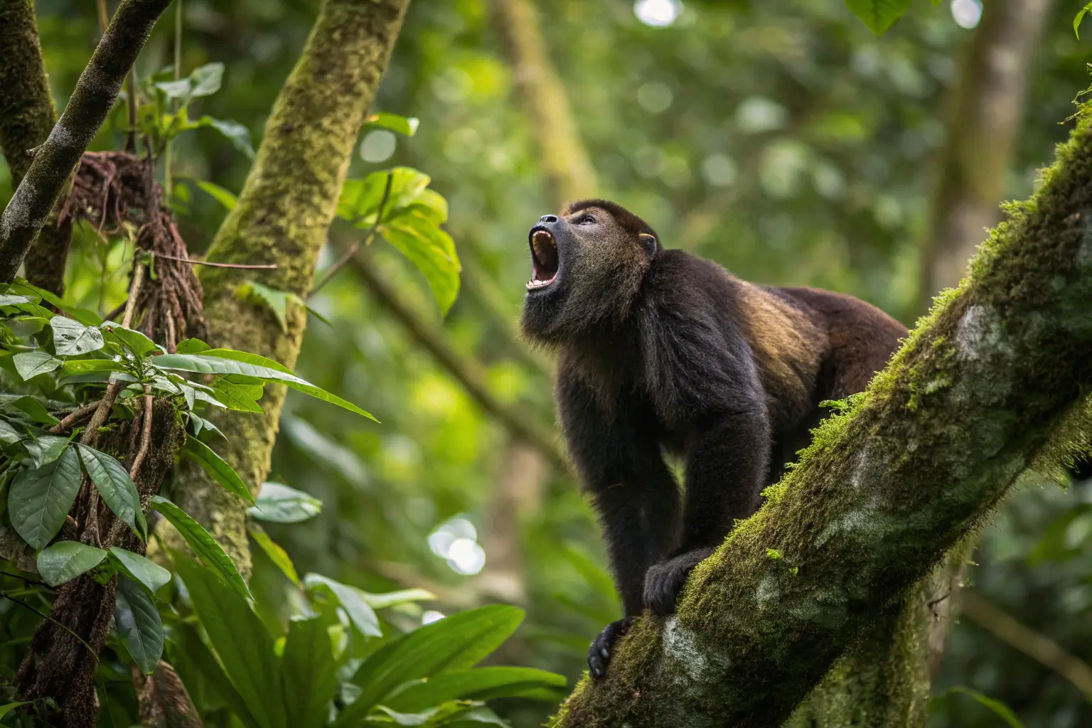 howler monkey howling sound