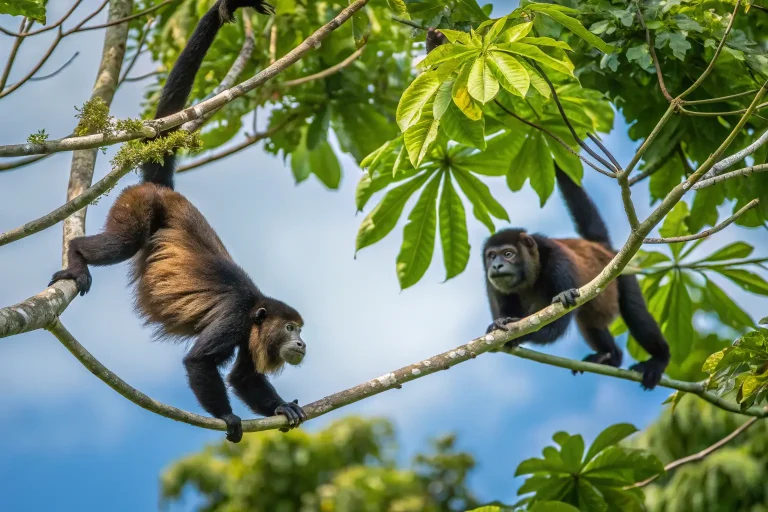 howler monkeys costa rica