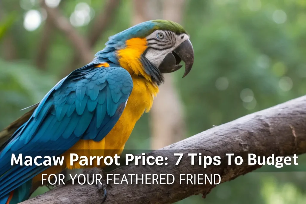 Macaw Parrot Price: 7 Tips to Budget for Your Feathered Friend 2 macaw parrot price