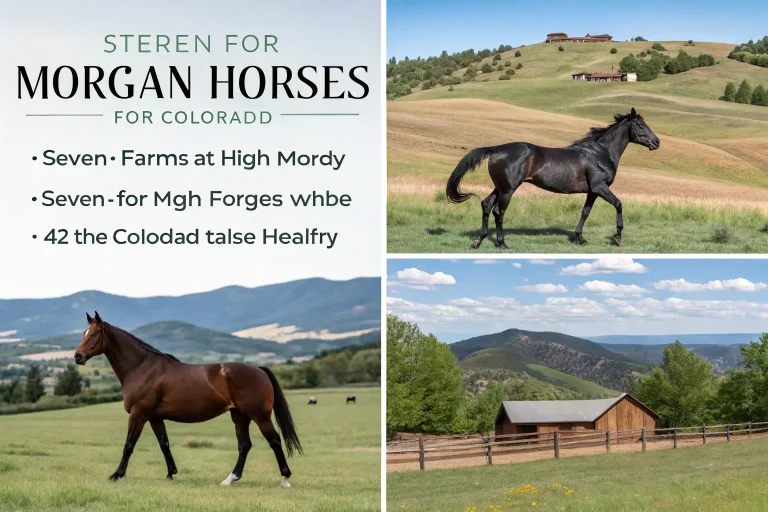 morgan horses for sale coorado