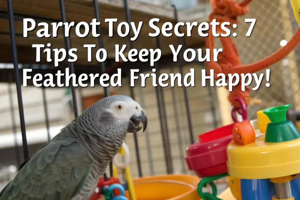 Parrot Toy Secrets: 7 Tips to Keep Your Feathered Friend Happy! 2 parrot toy