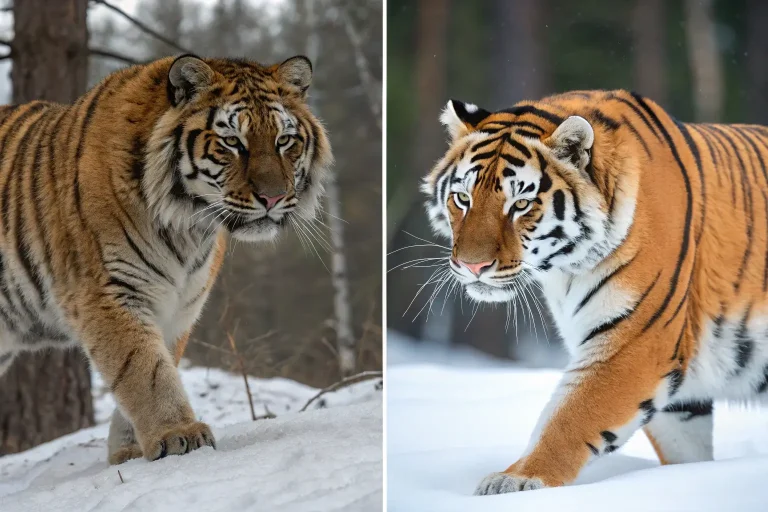 siberian amur tiger vs bengal tiger