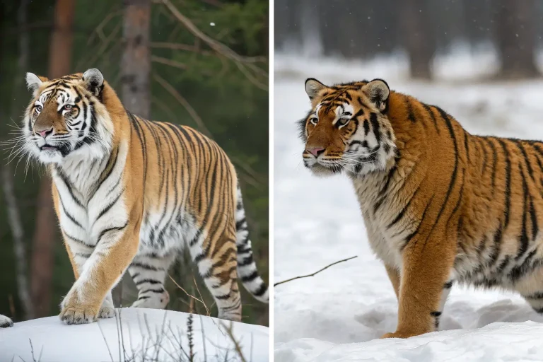 siberian tiger vs bengal tiger
