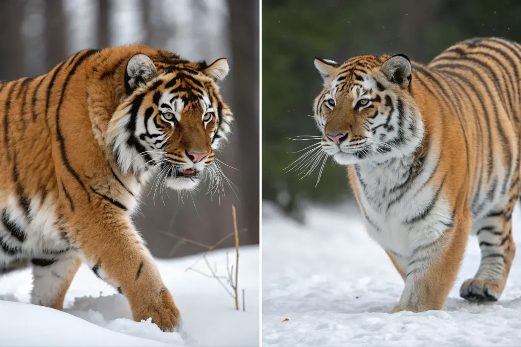 Siberian Tiger vs Bengal Tiger: 7 Key Differences Explained 2 siberian tiger vs bengal tiger