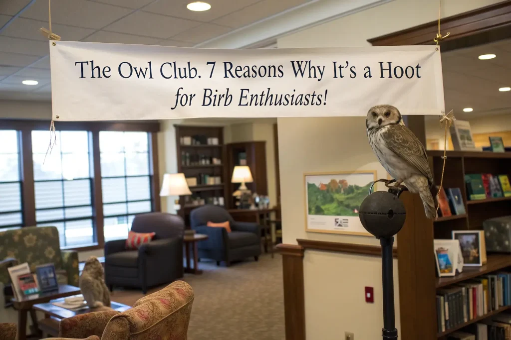 The Owl Club: 7 Reasons Why It's A Hoot for Bird Enthusiasts! 2 the owl club
