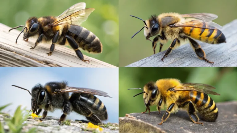 Types of Bees: Bumblebee Pollinating a Flower